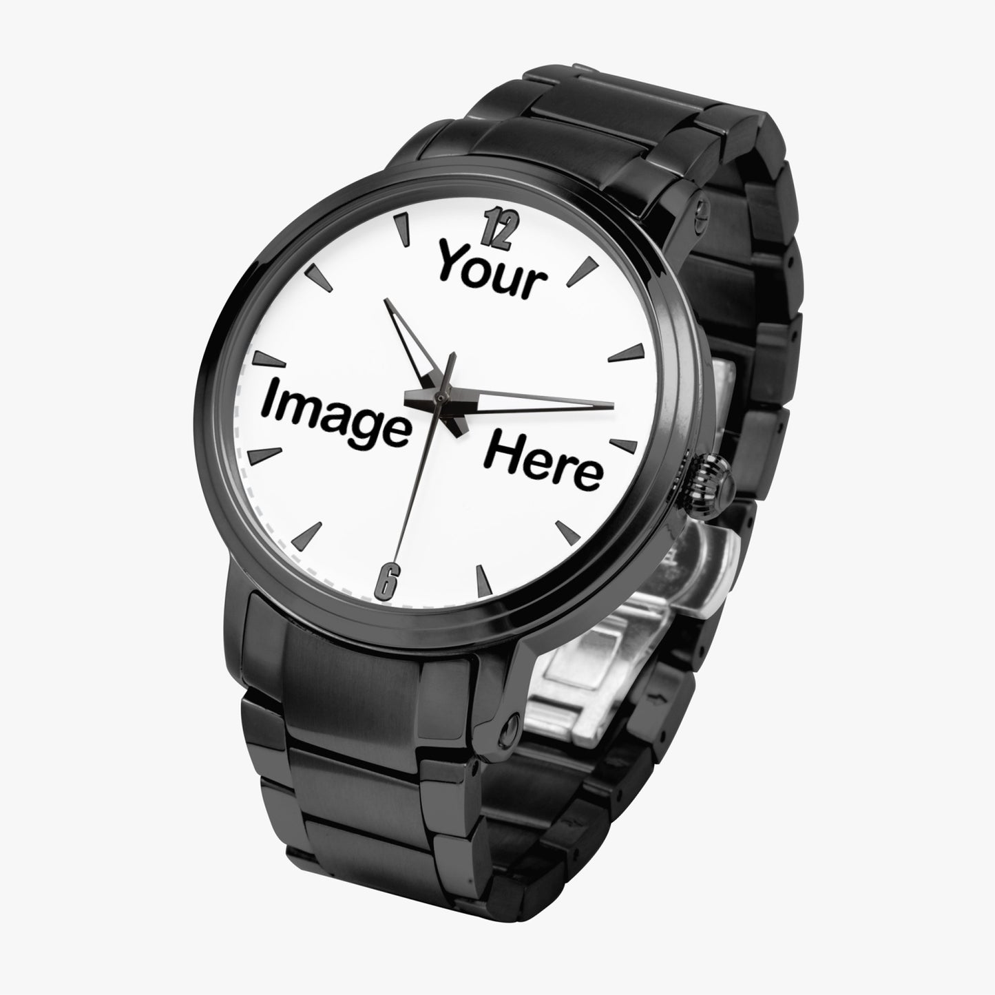 Personalized Photo Steel Strap Automatic Watch (With Indicators)
