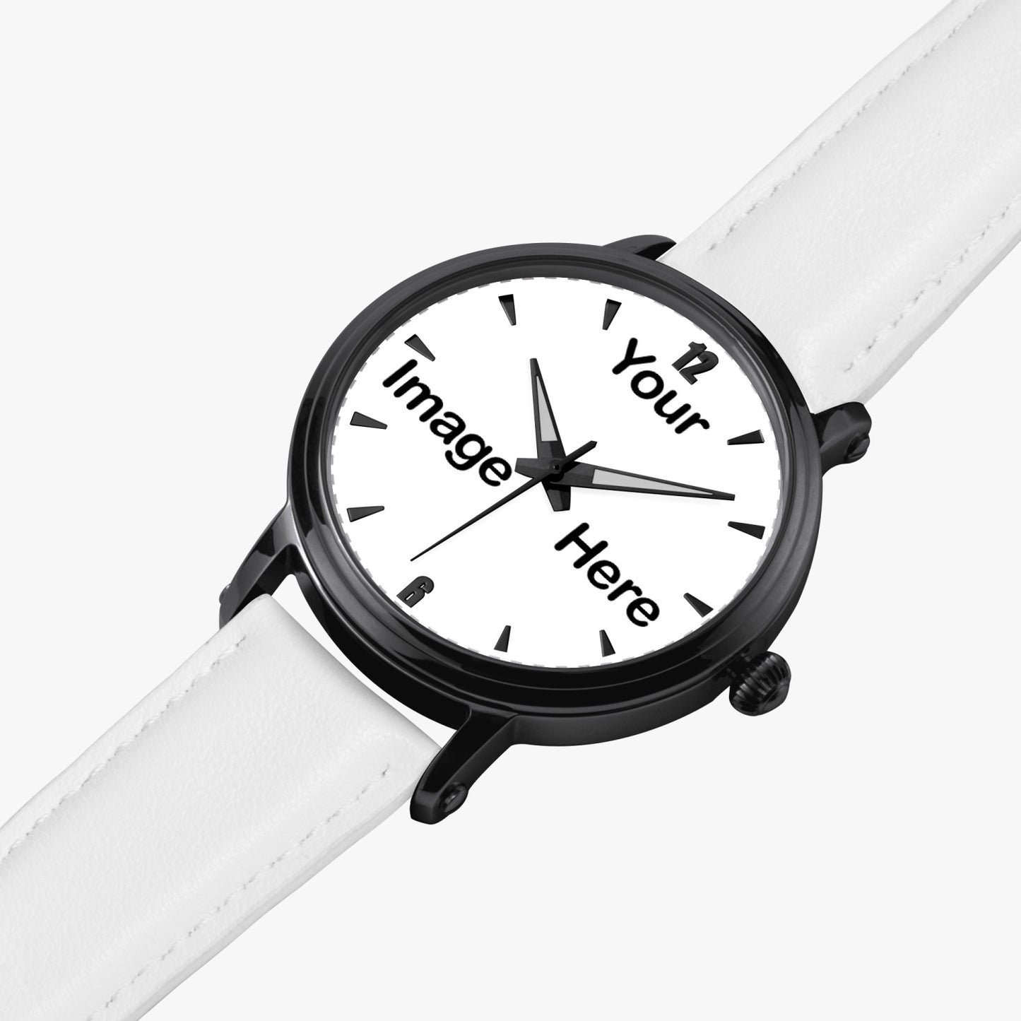 Personalized Photo 46mm Unisex Automatic Watch(Black)
