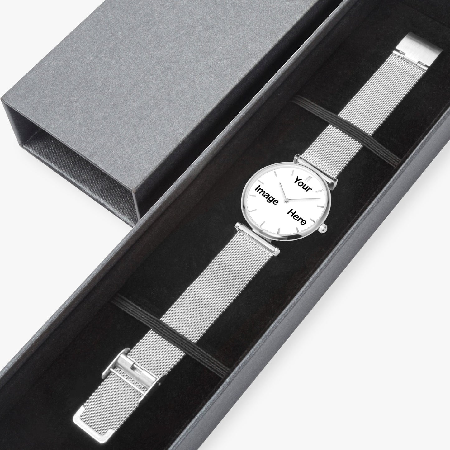 Personalized Photo Stylish Ultra-Thin Quartz Watch (With Indicators)
