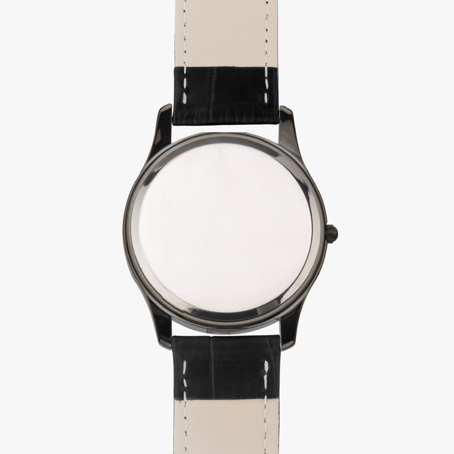 Personalized Photo Black Type Classic Quartz Watch