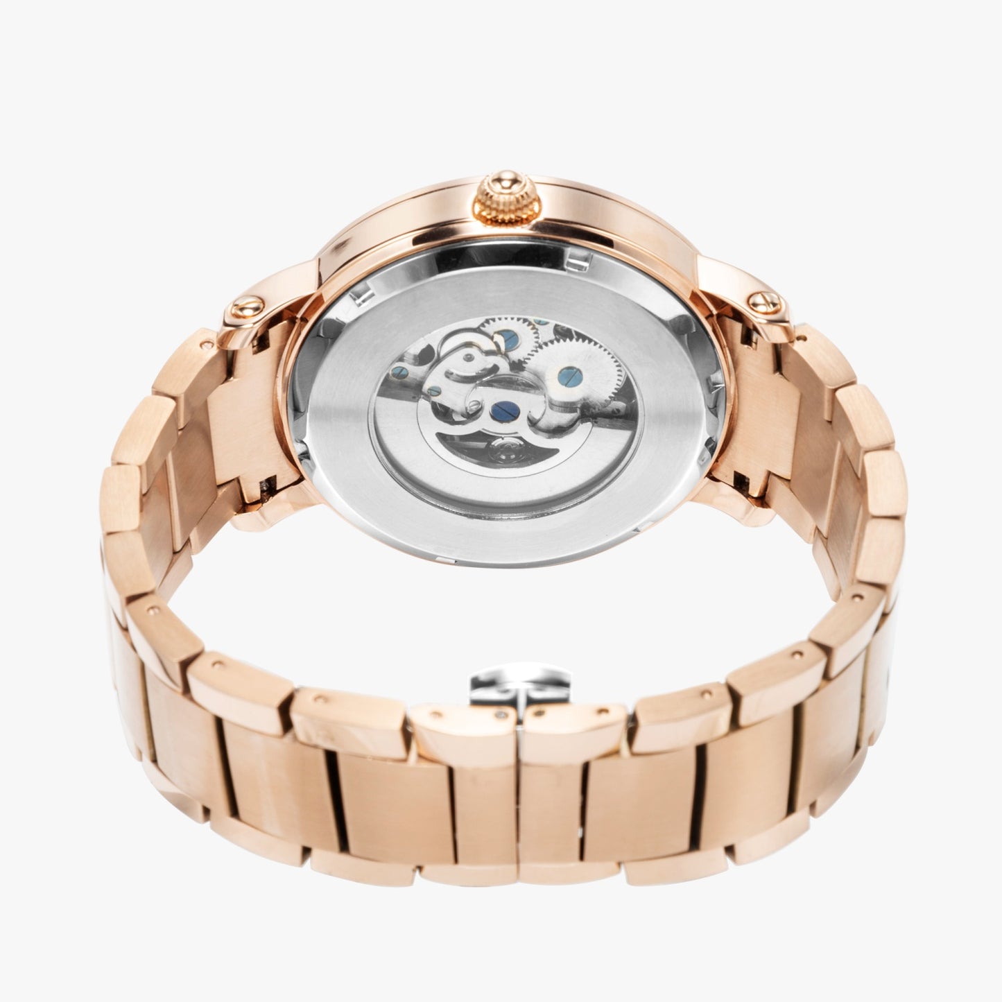 Personalized Photo Steel Strap Automatic Watch (With Indicators)