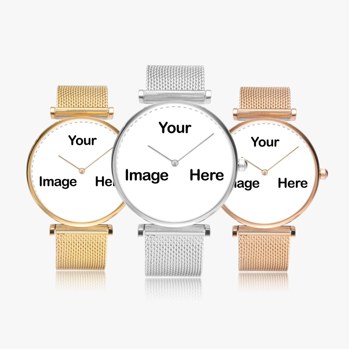 Personalized Photo Stylish Ultra-Thin Quartz Watch