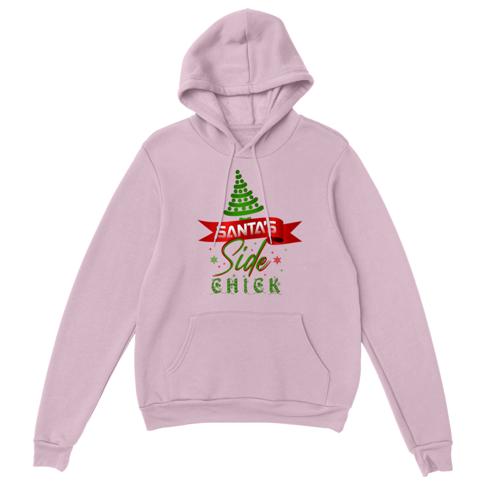 Santas Side Chick Classic Unisex Pullover Hoodie