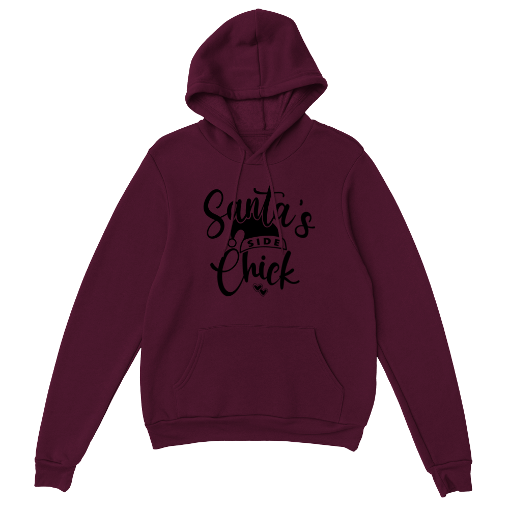 Santas Side Chick Classic Unisex Pullover Hoodie