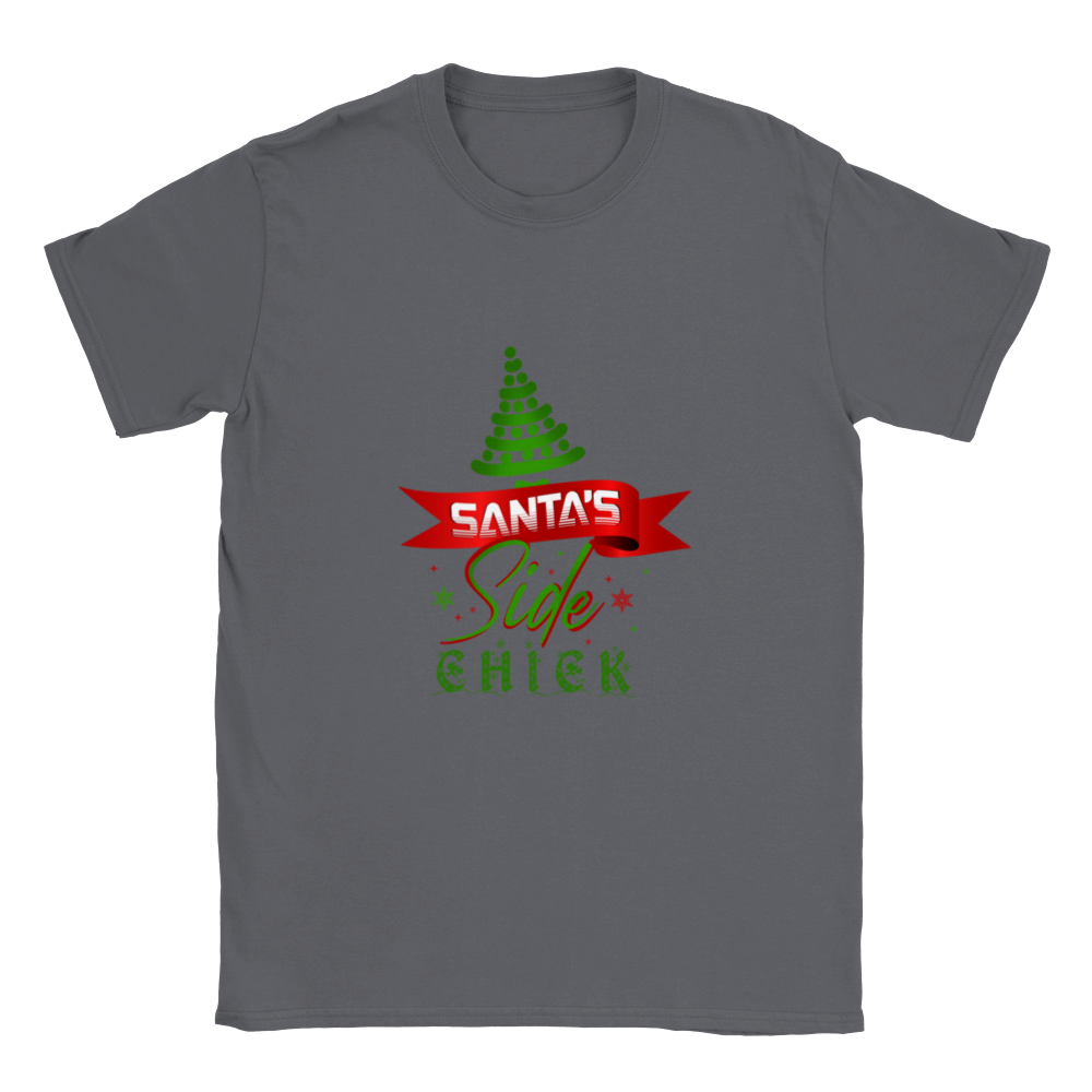 Santas Side Chick Classic Unisex Crewneck T-shirt