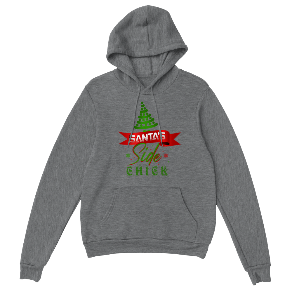 Santas Side Chick Classic Unisex Pullover Hoodie