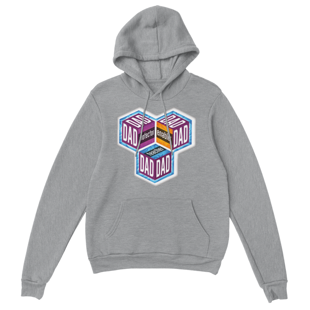 Dad Protector Enabler Teacher Classic Unisex Pullover Hoodie