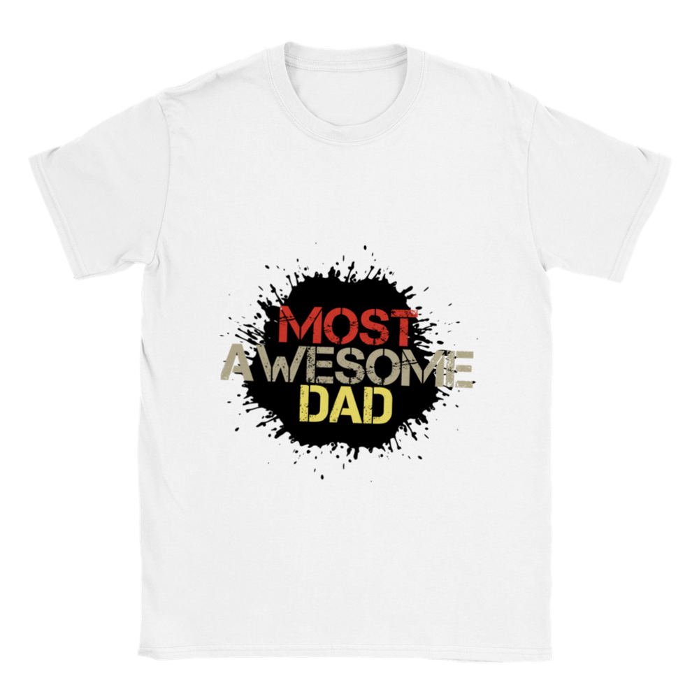 Most Awesome Dad Classic Unisex Crewneck T-shirt