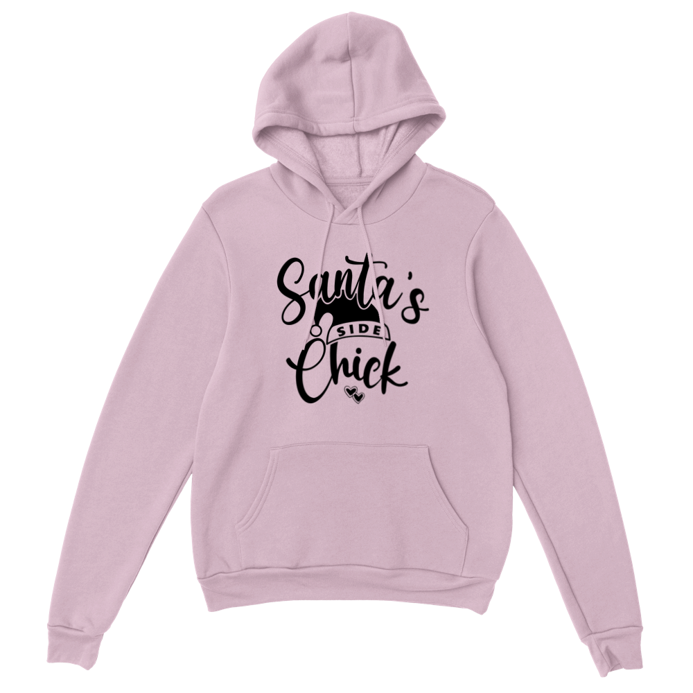 Santas Side Chick Classic Unisex Pullover Hoodie