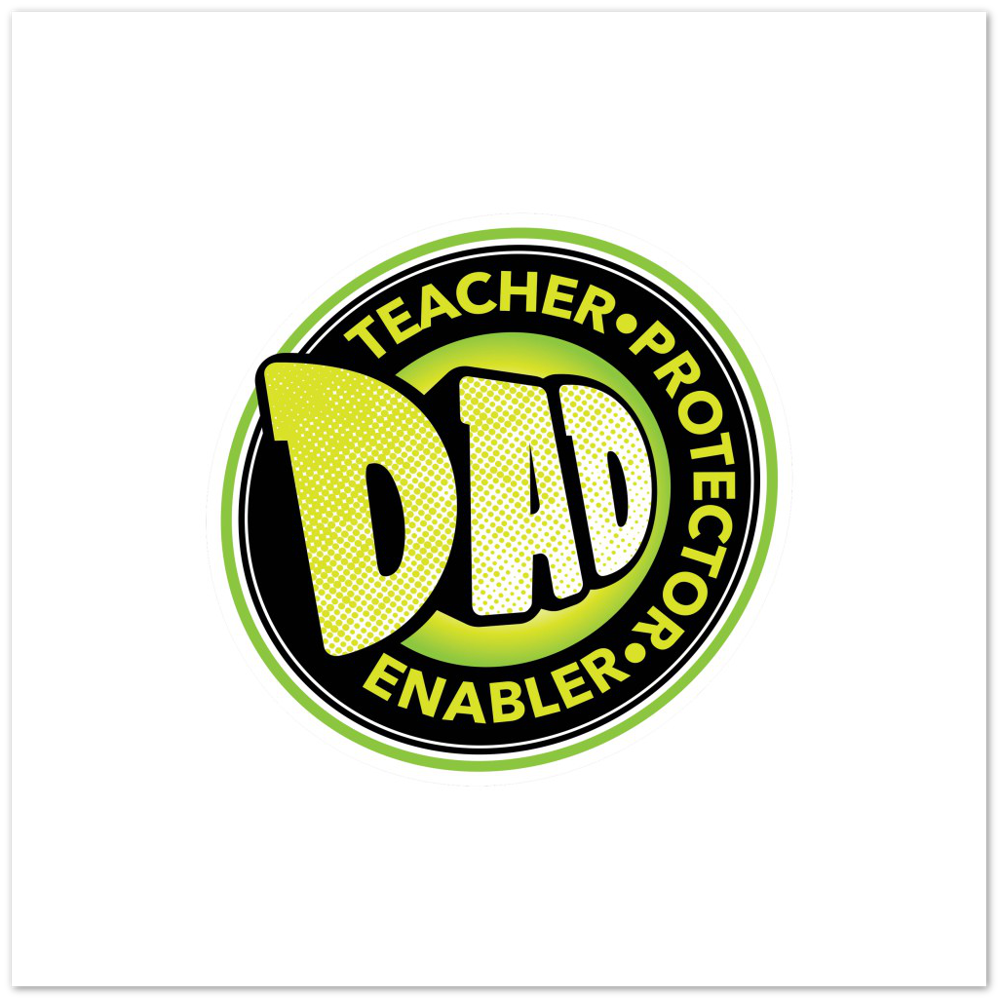 Dad Protector Enabler Teacher Premium Matte Paper Poster
