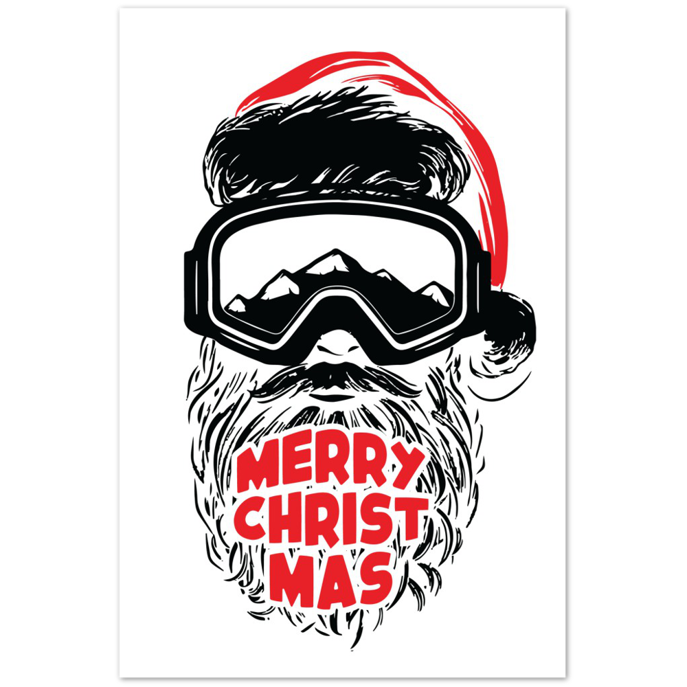 Merry Christmas Premium Matte Paper Poster
