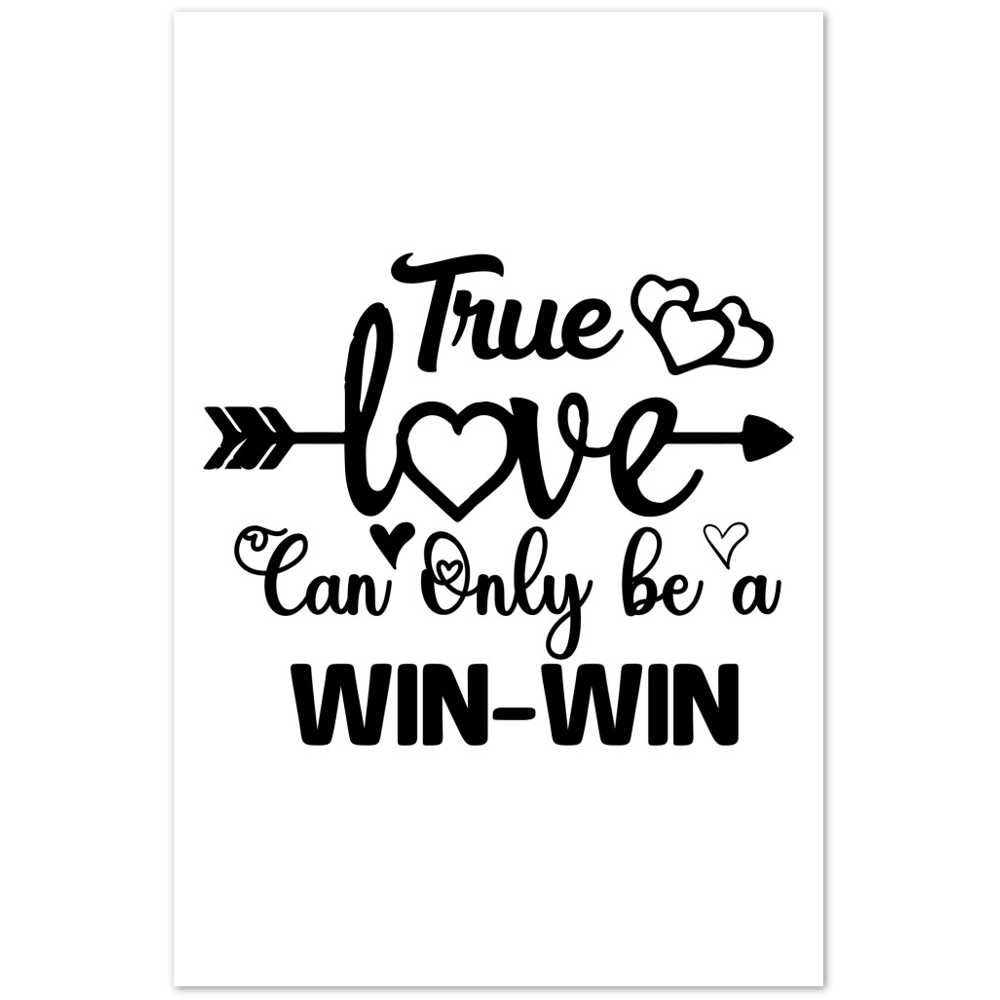 True Love Premium Matte Paper Poster