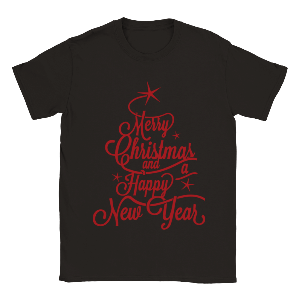 Merry Christmass & Happy New Year Classic Unisex Crewneck T-shirt