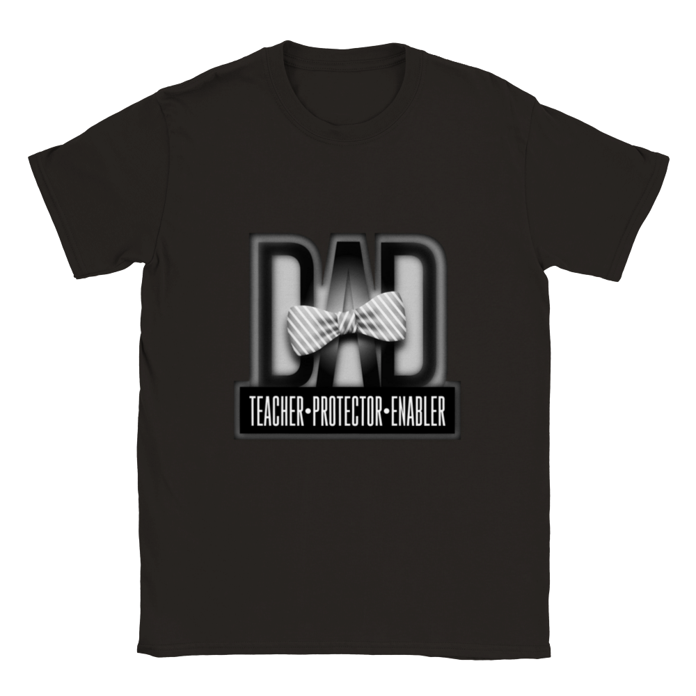 Dad Protector Enabler Teacher Classic Unisex Crewneck T-shirt