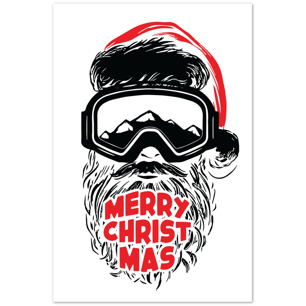 Merry Christmas Premium Matte Paper Poster