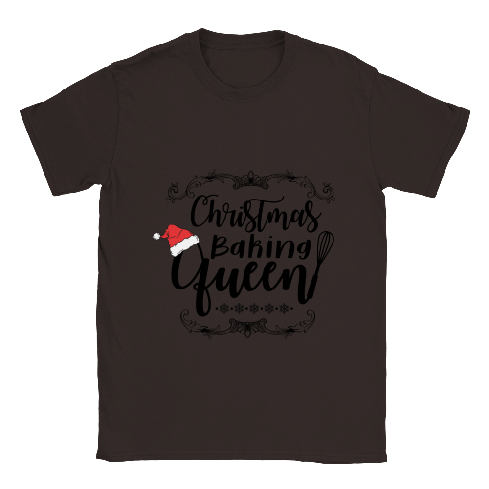 Christmass Baking Queen Classic Unisex Crewneck T-shirt