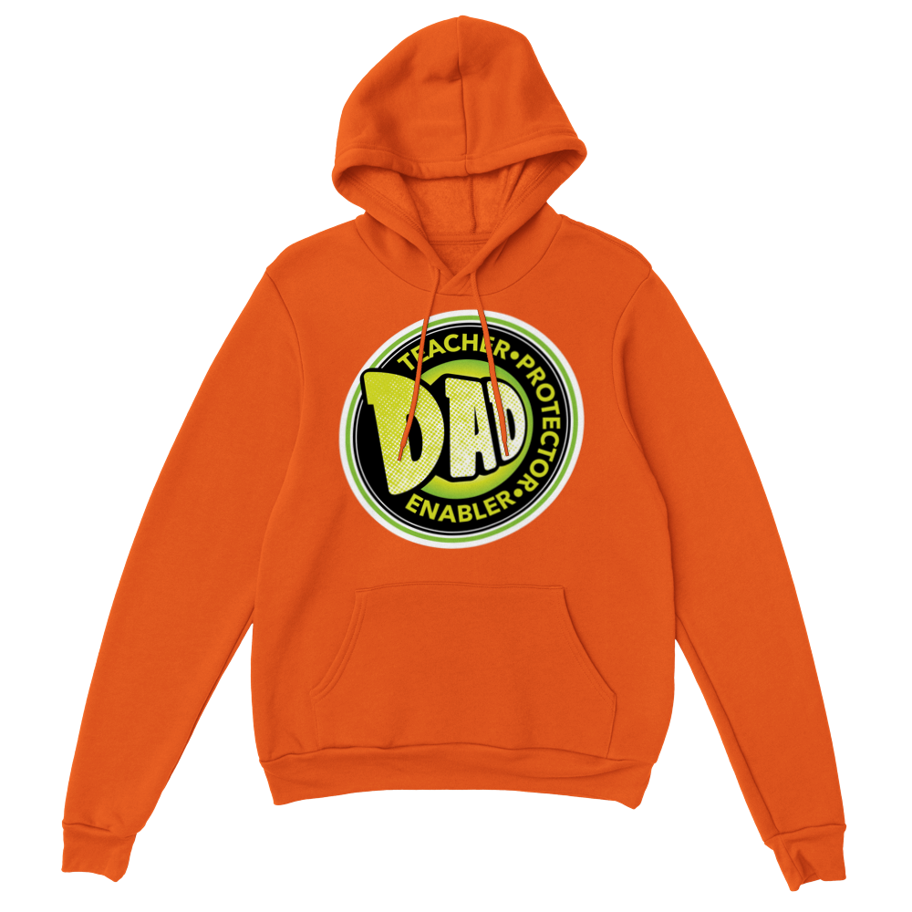 Dad Protector Enabler Teacher Classic Unisex Pullover Hoodie