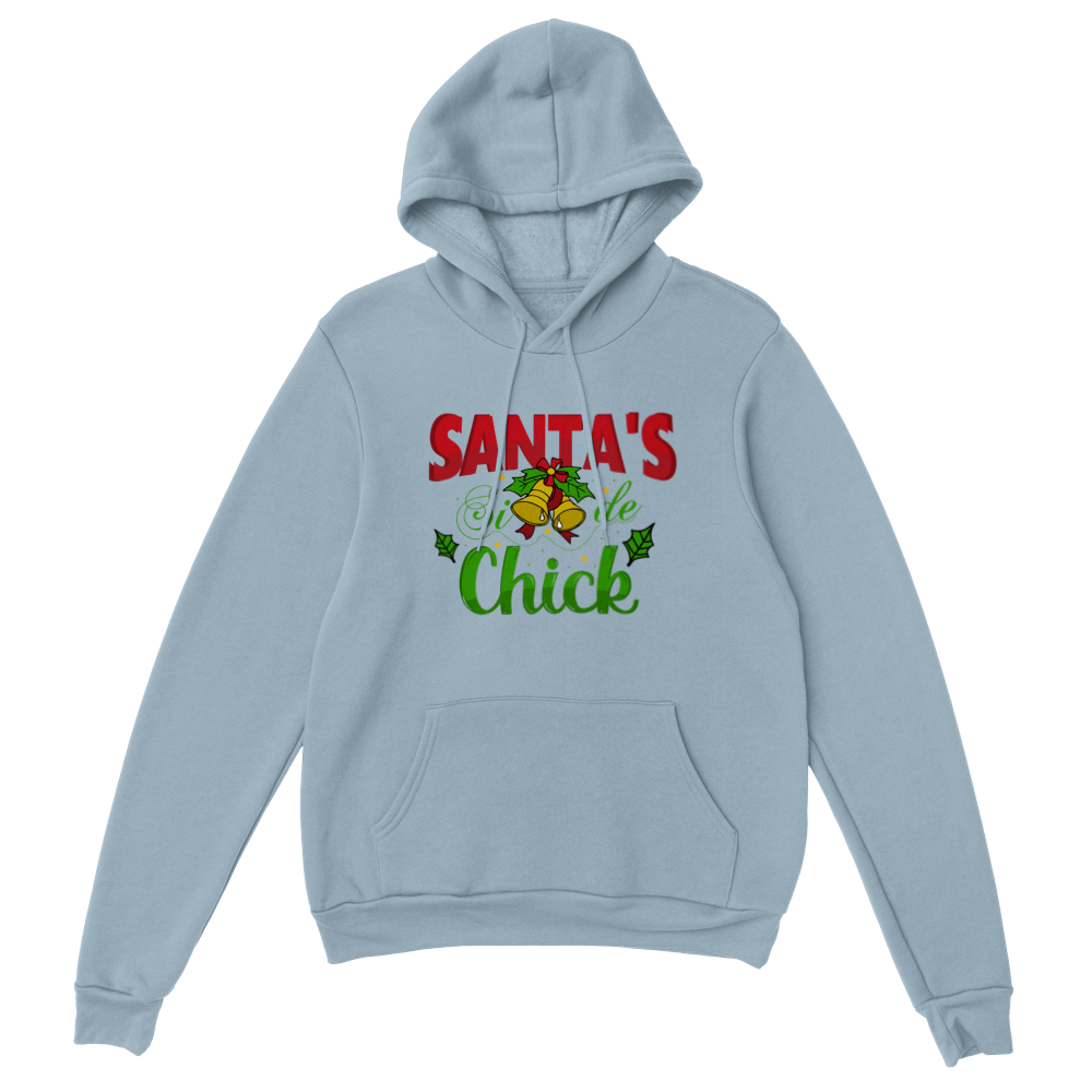Santas Side Chick Classic Unisex Pullover Hoodie