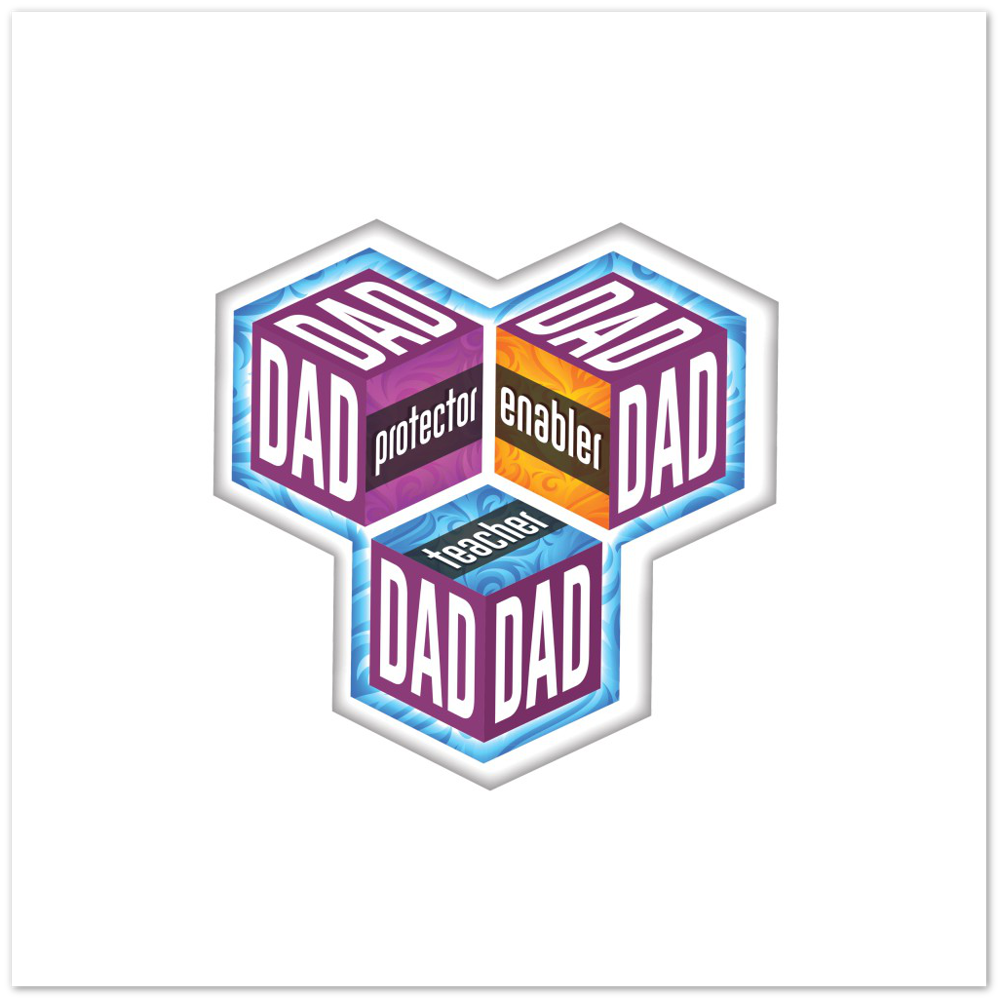 Dad Protector Enabler Teacher Premium Matte Paper Poster
