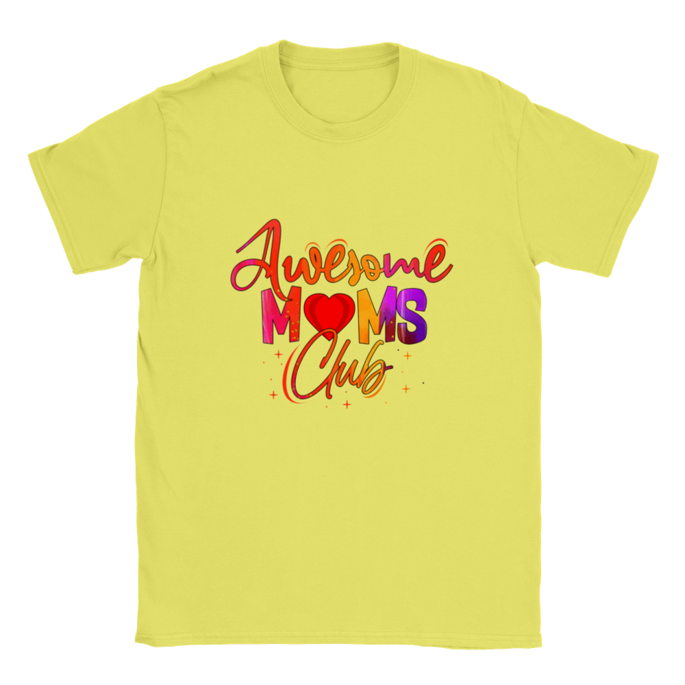 Awesome Moms Club Classic Unisex Crewneck T-shirt