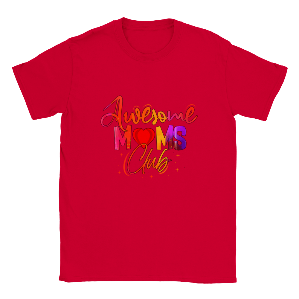 Awesome Moms Club Classic Unisex Crewneck T-shirt