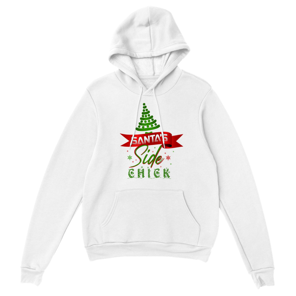Santas Side Chick Classic Unisex Pullover Hoodie