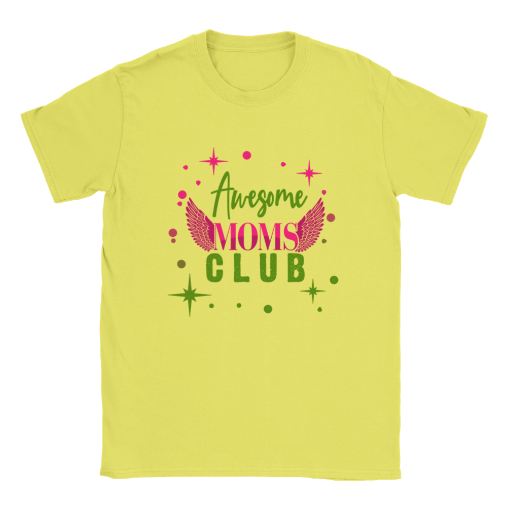 Awesome Moms Club Classic Unisex Crewneck T-shirt