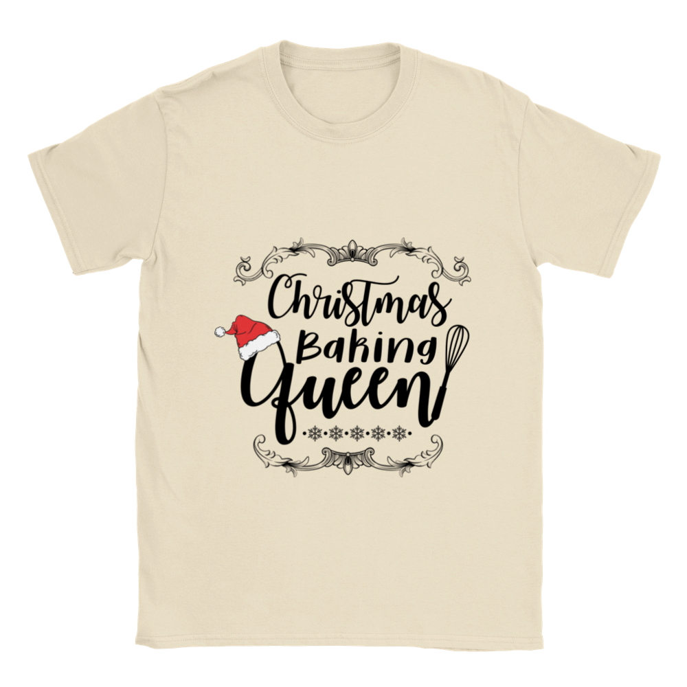 Christmass Baking Queen Classic Unisex Crewneck T-shirt