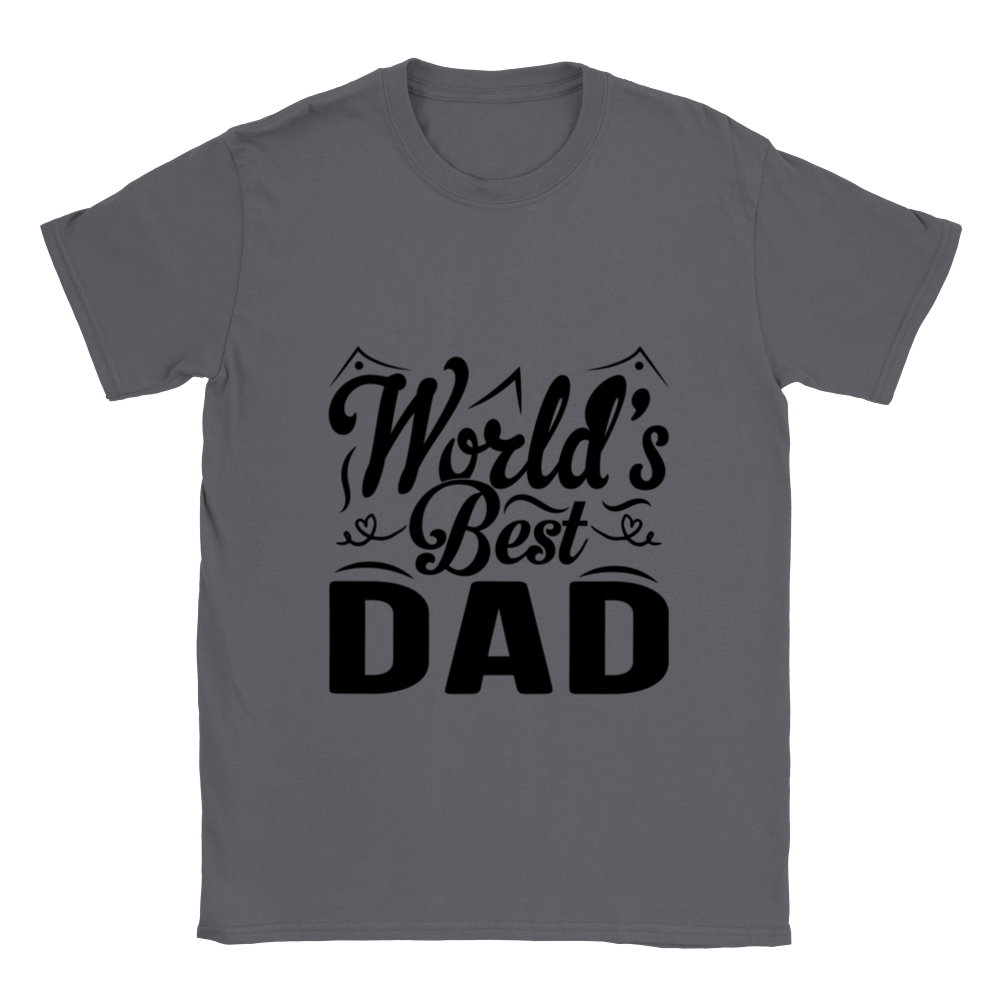 Worlds Best Dad Classic Unisex Crewneck T-shirt
