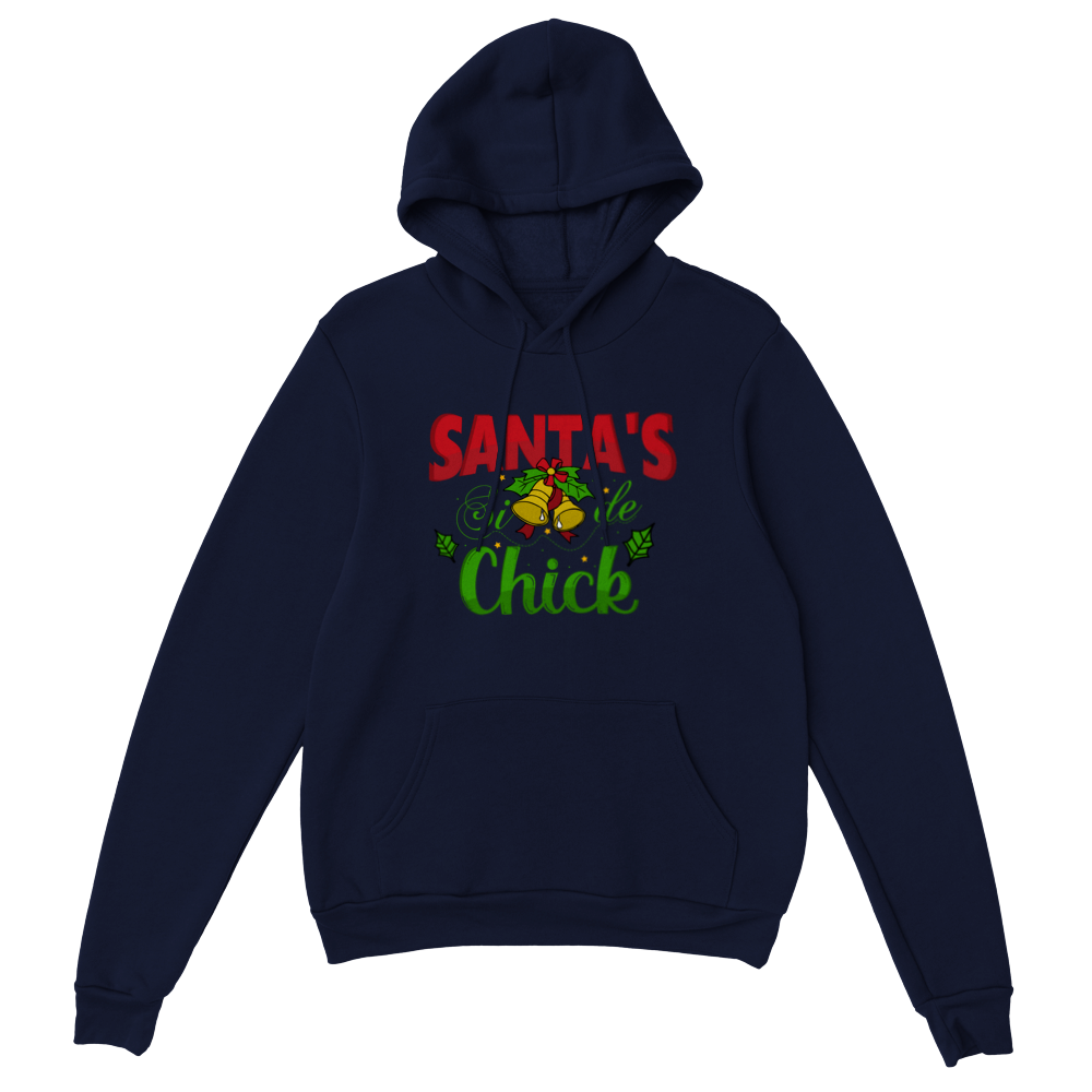 Santas Side Chick Classic Unisex Pullover Hoodie