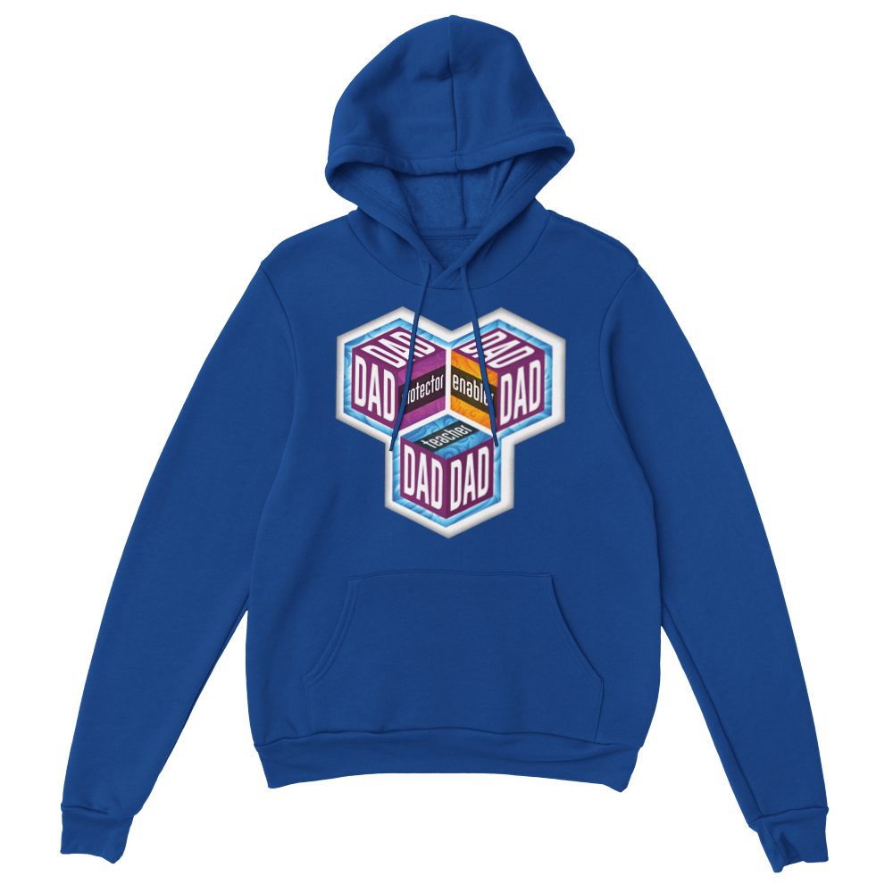 Dad Protector Enabler Teacher Classic Unisex Pullover Hoodie