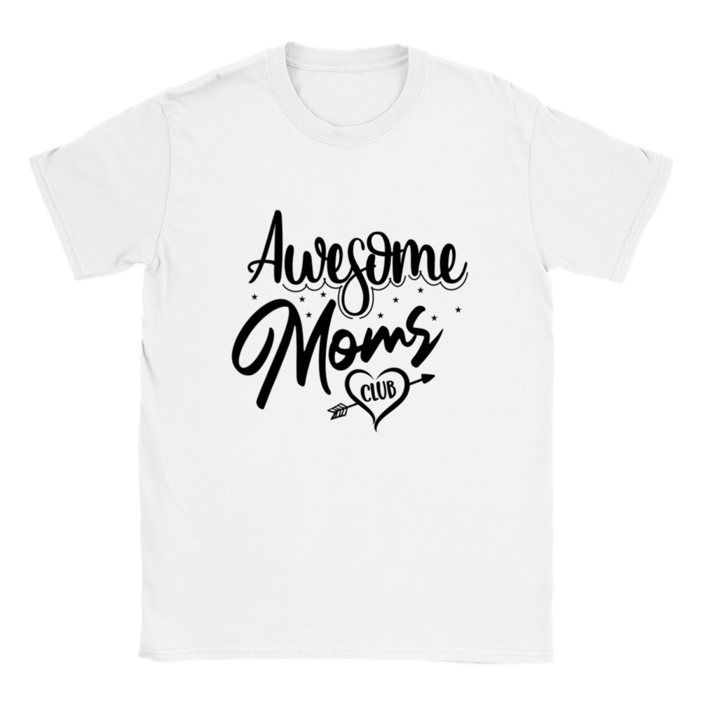 Awesome Moms Club Classic Unisex Crewneck T-shirt