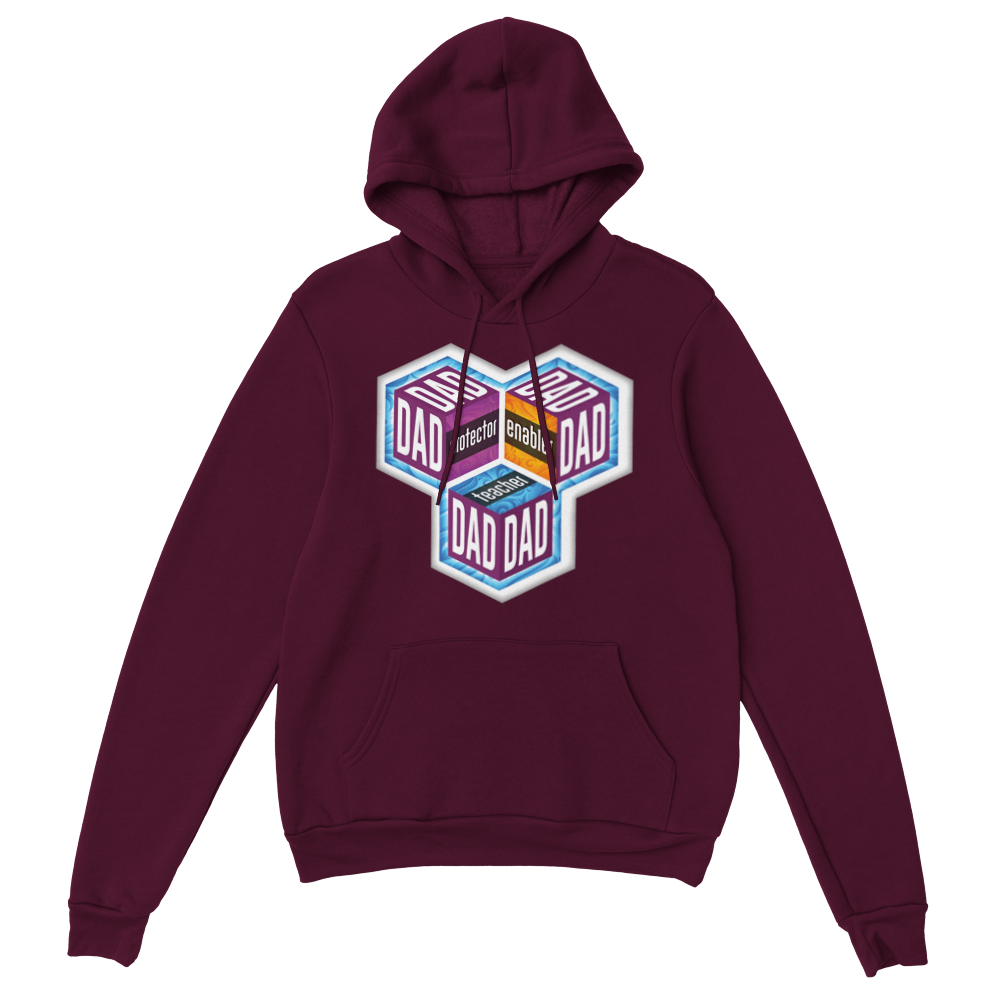 Dad Protector Enabler Teacher Classic Unisex Pullover Hoodie