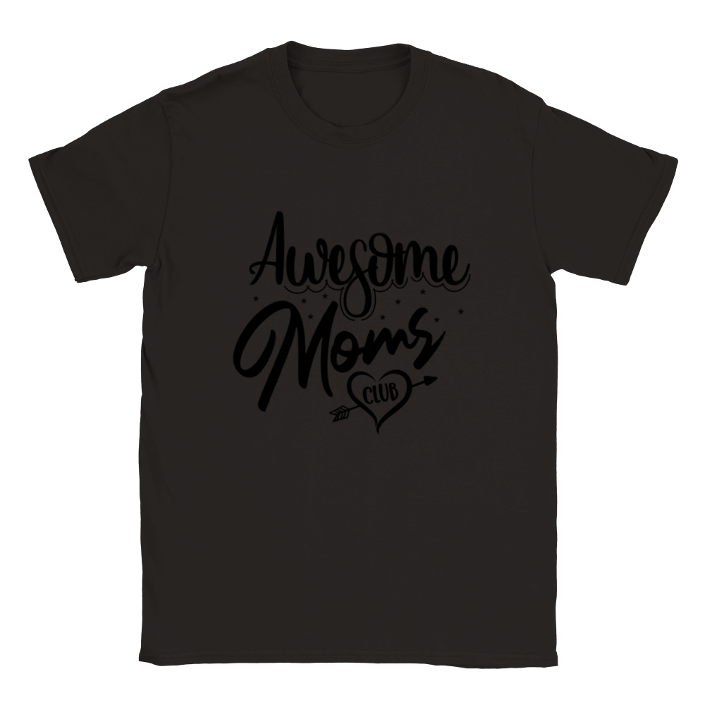 Awesome Moms Club Classic Unisex Crewneck T-shirt