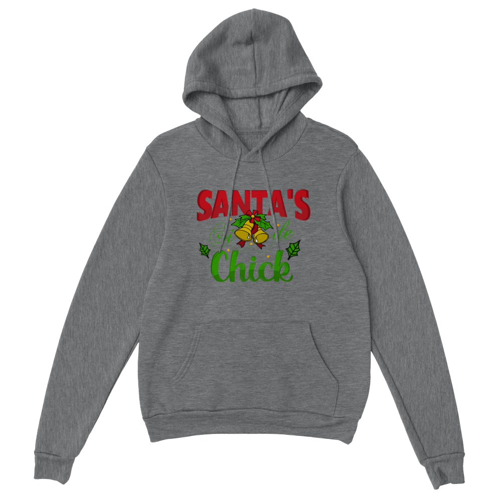 Santas Side Chick Classic Unisex Pullover Hoodie