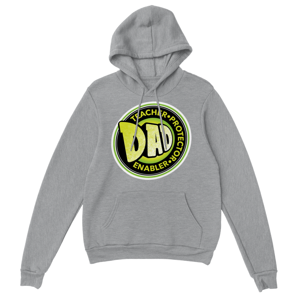 Dad Protector Enabler Teacher Classic Unisex Pullover Hoodie