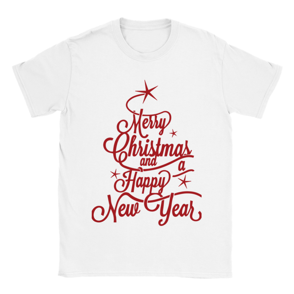 Merry Christmass & Happy New Year Classic Unisex Crewneck T-shirt