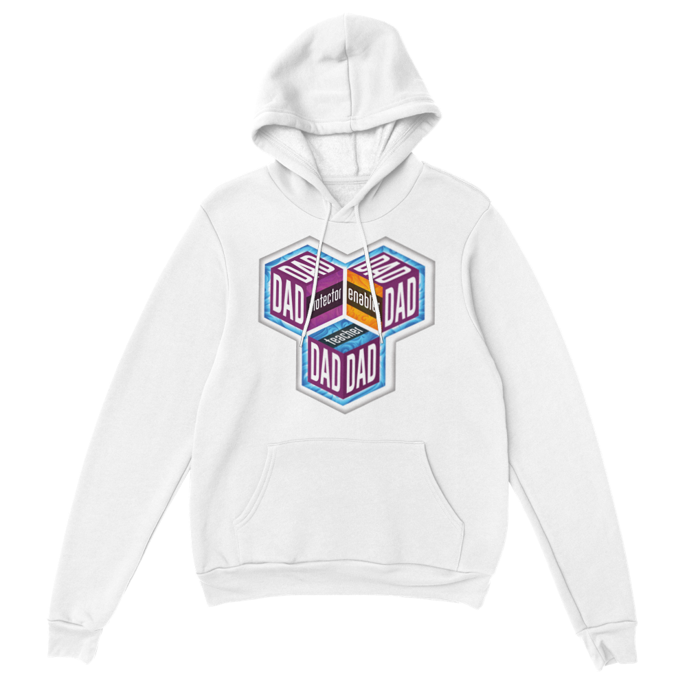Dad Protector Enabler Teacher Classic Unisex Pullover Hoodie