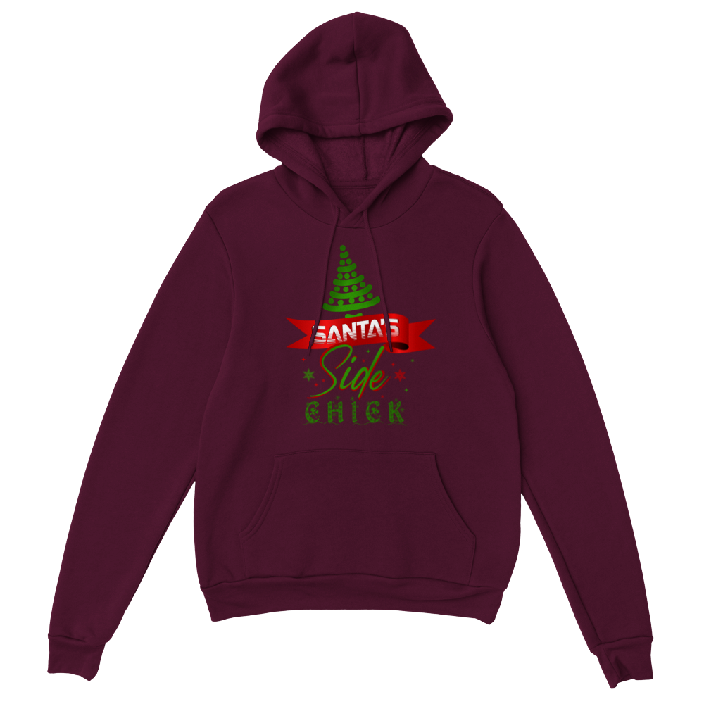 Santas Side Chick Classic Unisex Pullover Hoodie