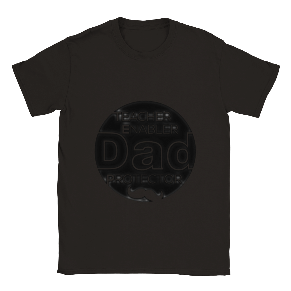 Dad Protector Enabler Teacher Classic Unisex Crewneck T-shirt