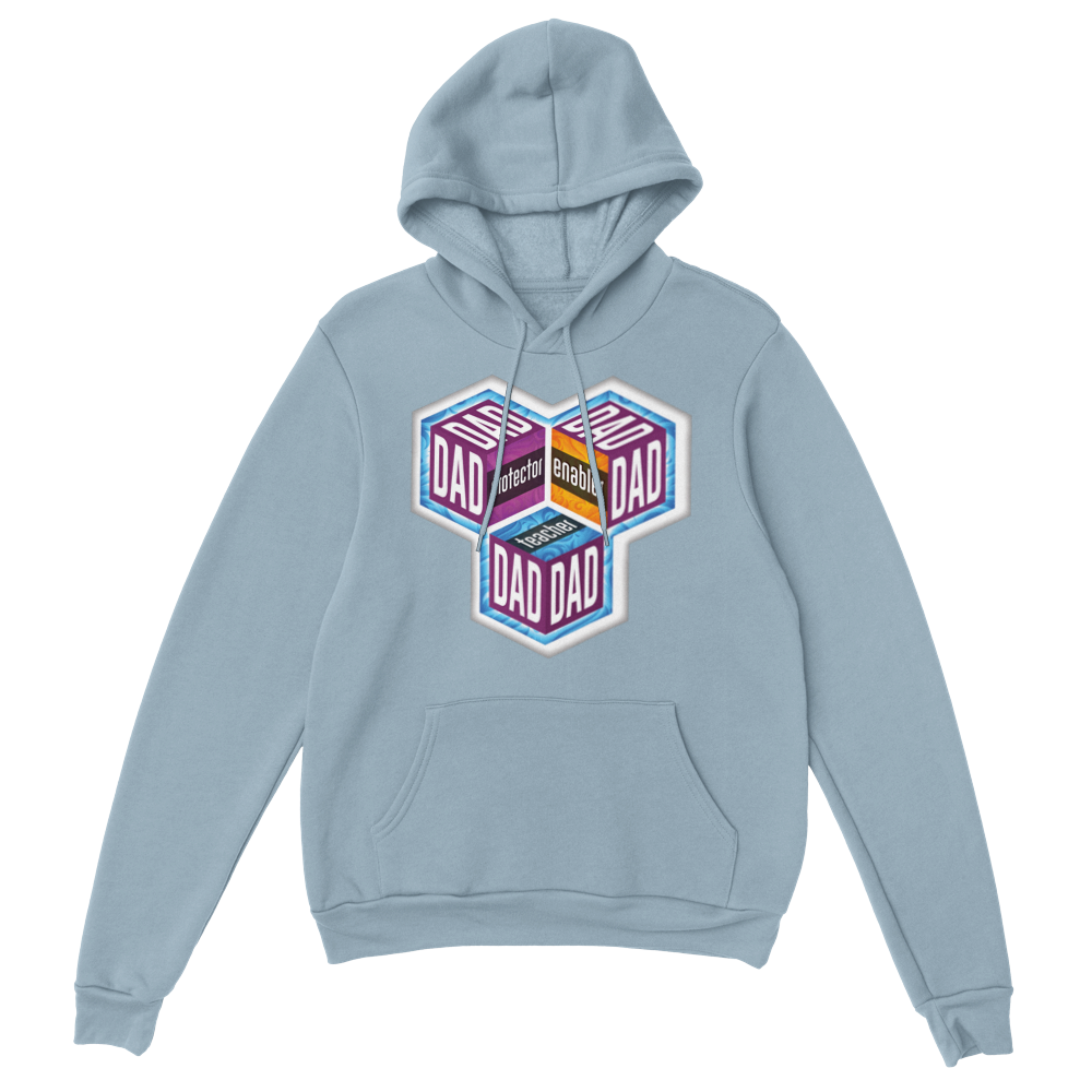 Dad Protector Enabler Teacher Classic Unisex Pullover Hoodie