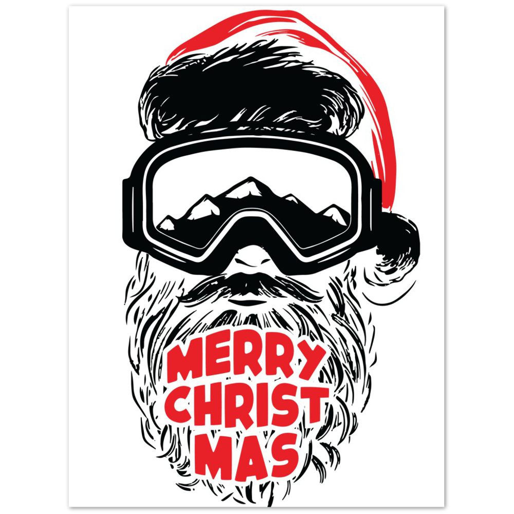 Merry Christmas Premium Matte Paper Poster