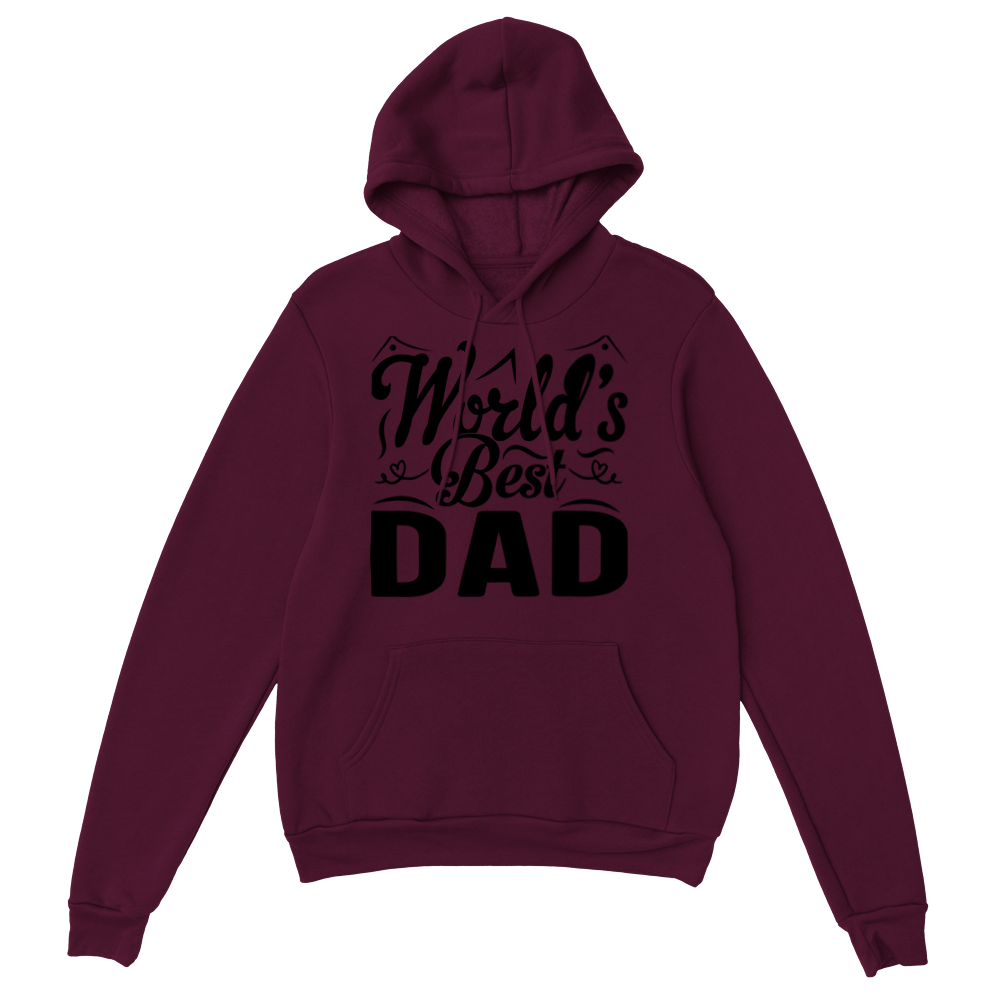 Worlds Best Dad Classic Unisex Pullover Hoodie