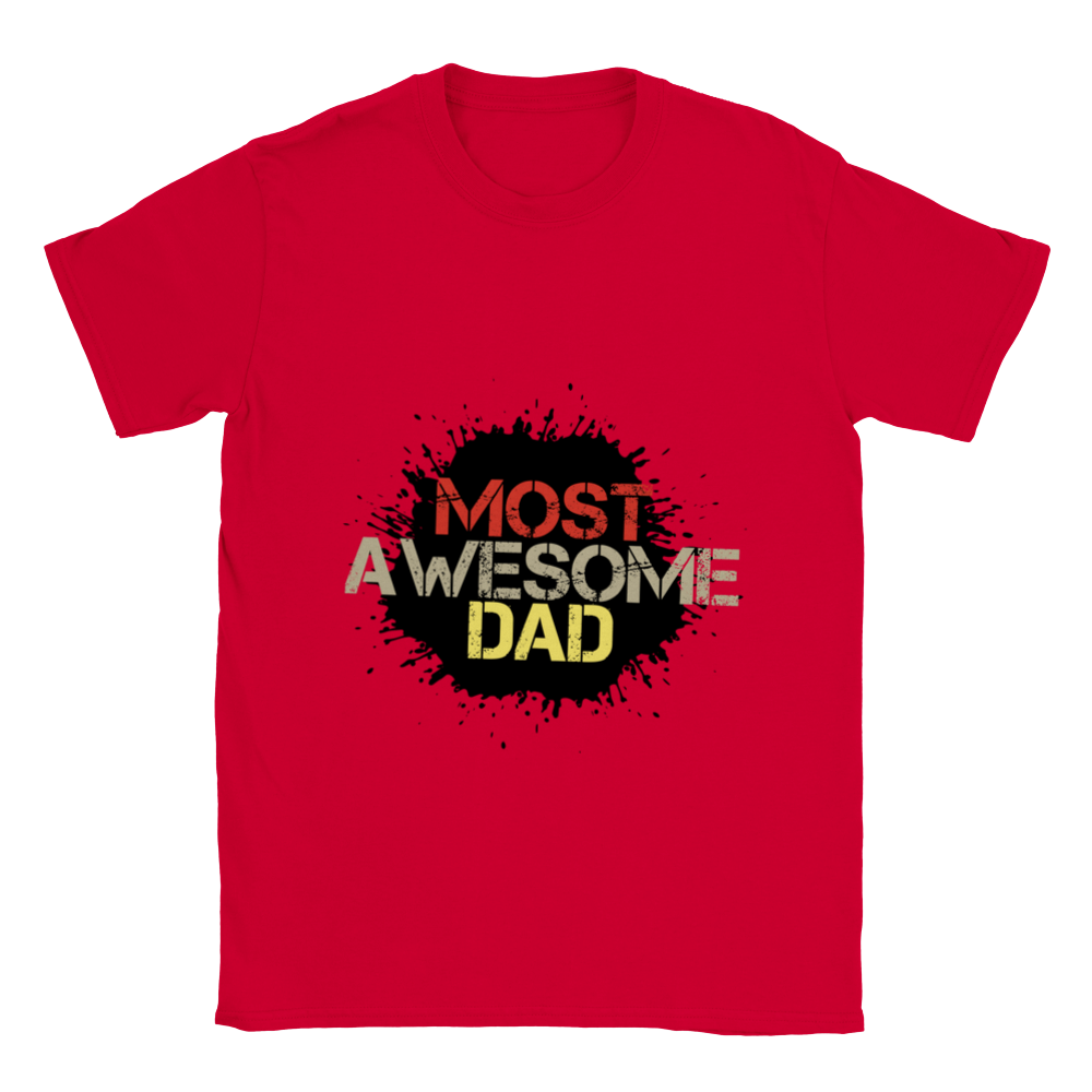 Most Awesome Dad Classic Unisex Crewneck T-shirt