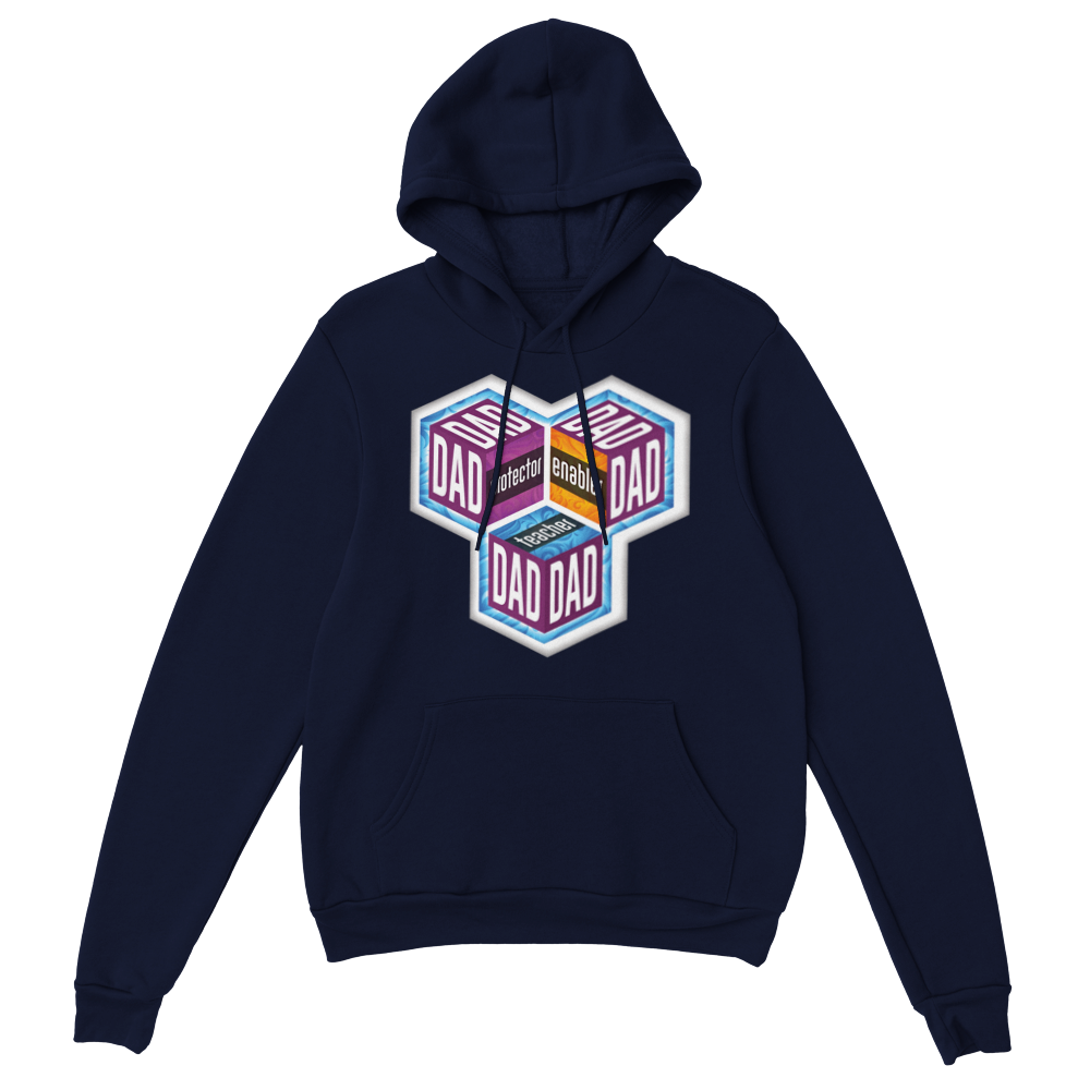 Dad Protector Enabler Teacher Classic Unisex Pullover Hoodie