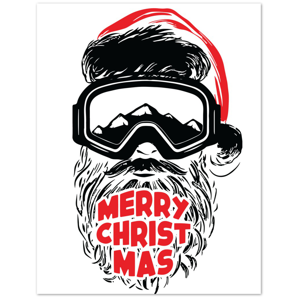 Merry Christmas Premium Matte Paper Poster