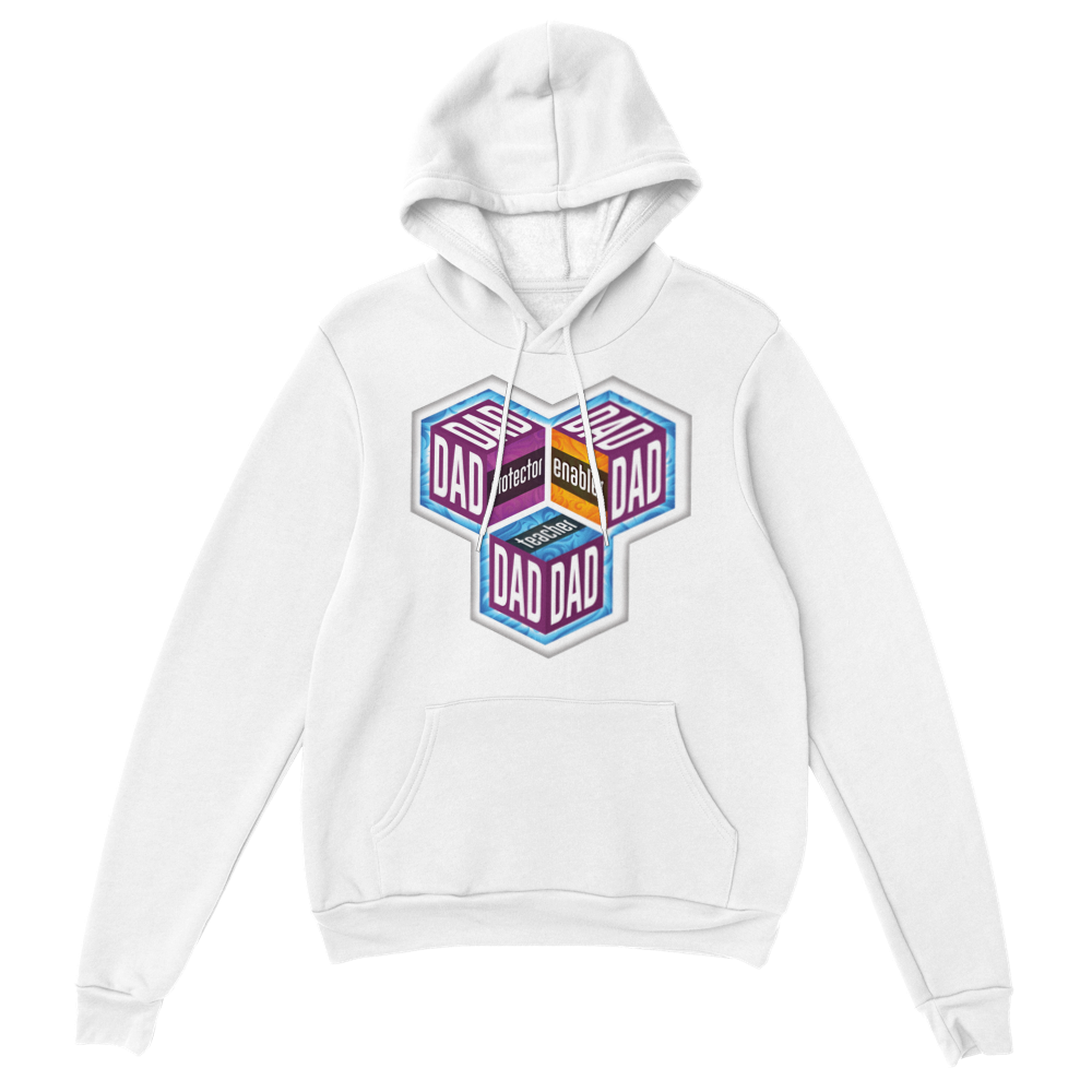 Dad Protector Enabler Teacher Classic Unisex Pullover Hoodie