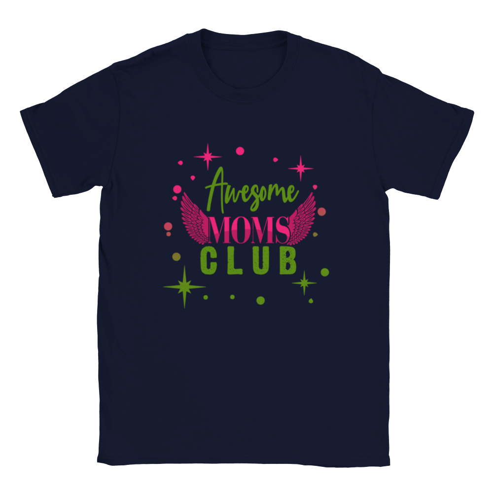 Awesome Moms Club Classic Unisex Crewneck T-shirt