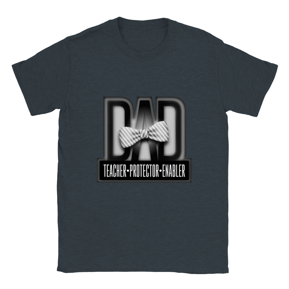 Dad Protector Enabler Teacher Classic Unisex Crewneck T-shirt
