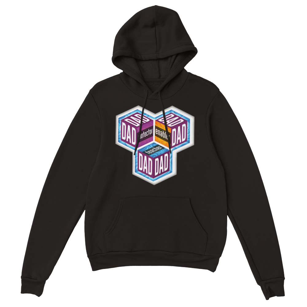 Dad Protector Enabler Teacher Classic Unisex Pullover Hoodie